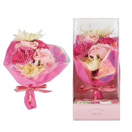 Global Product Planning Days in Bloom Bath Flower Bouquet Gift Present Rose Bath Salts Pink