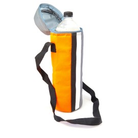 4L Total Hidalgo 2LTR 2 Litre Bottles XXL Flexible Portable Cooler for Beach Camping Thermal Bag Camping Cooler Fabric Like Denim