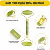 Gua Sha Face Massage Roller Set Natural Jade Stone Professional