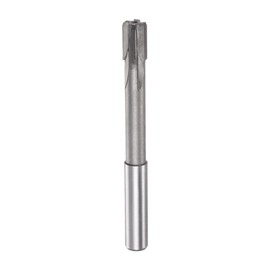 sourcing map Chucking Reamer 11.4mm H7 C1/K30 Carbide Tip Precision Straight Flutes Round Shank Lathe Machine Milling Cutter