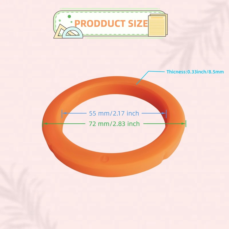 LAUCIPPOS Group-Head Gasket Seal - Conical - Compatible with La