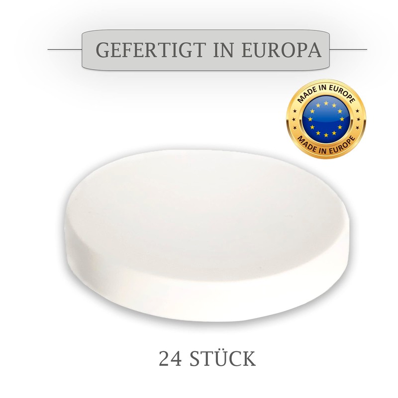 XILMARK Yoghurt Lids Compatible with Yoghurt Jars 125 grs (Edeka,