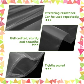 15Pcs Large Ziplock Bags for Clothes,40×50 CM Large Travel Clothes Storage Bags Clear Seal Zip Lock Bag Waterproof Luggage Organiser Resealable Plastic Bag for Storing Clothing