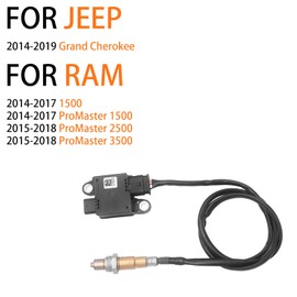 68249512AC Diesel Exhaust Particulate Sensor for Jeep Ram - for 2014-2020 Grand Cherokee, 2014-2018 Ram ProMaster 1500 2500 3500 3.0L V6