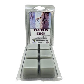 Jane Bernard Soy Blend | Wax Melt | 2.5 Oz Net Wt | 1 Pack only with 6 Snappable Cubes in Clamshell | CRACKLIN Birch