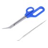 Toenail Scissors with Long Handle, Stainless Steel Pedicure Nail Tool