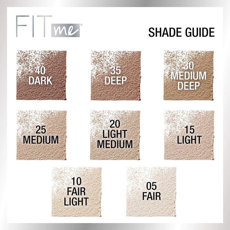 MAYBELLINE Polvo de Maquillaje Fit Me Loose Powder, Tono Fair,