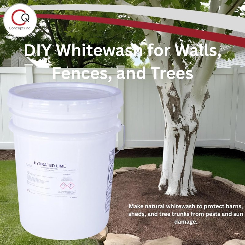 Hydrated Lime (Technical Grade) (25 Pounds)