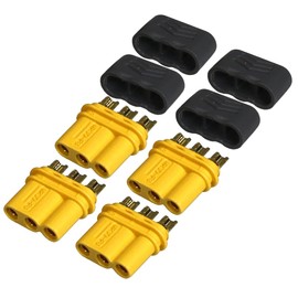 MR-30 Connectors (4 male pcs) 3 straight lines [#3927-30-ST3U-4M] [Eagle Model]