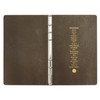 PLT Shrink 6 Hole Ring Leather Bible BK