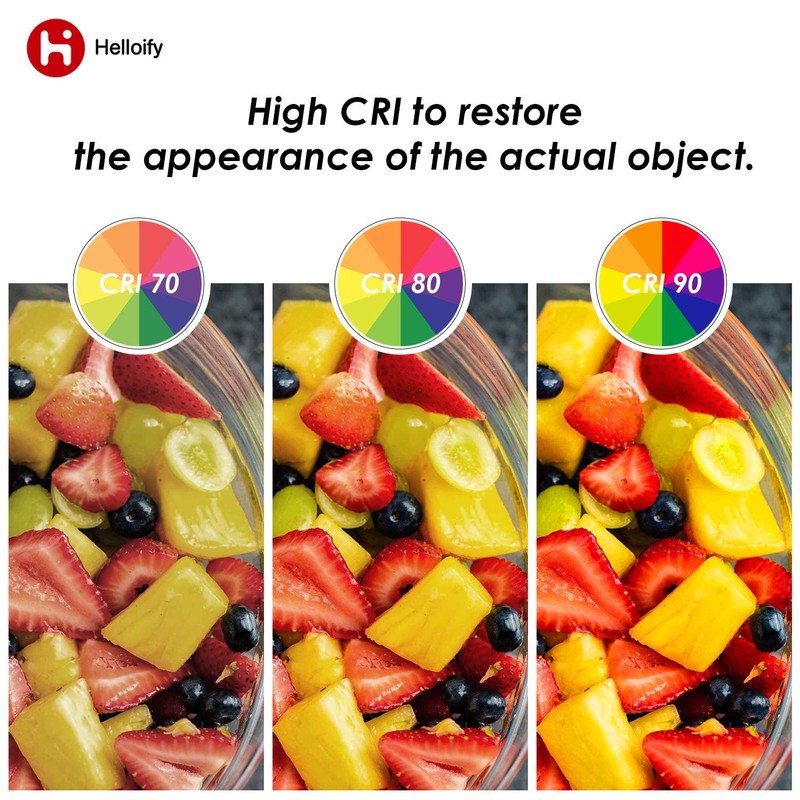 Helloify A19 (A60) 9W Bulbs A19 (60 Watt Equivalent), Energy