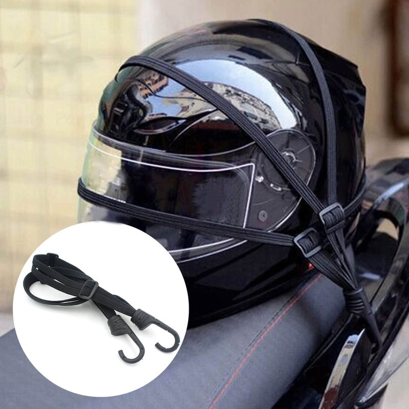 2 Spider Net and 2 Elastic Motorcycles with Hooks for