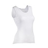 Indera Women's 100-Percentage Cotton 1x1 Rib Lace Trimmed Vest (3-Pack),