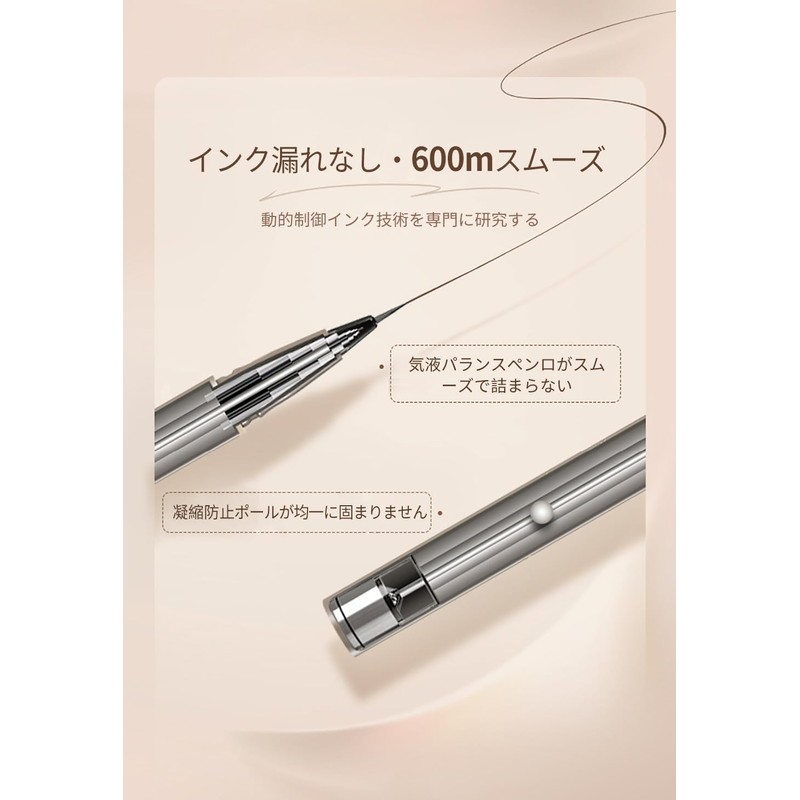 Eyeliner Liquid 0.0005 inch (0.014 mm), Extra Fine Lower Eyelashes,