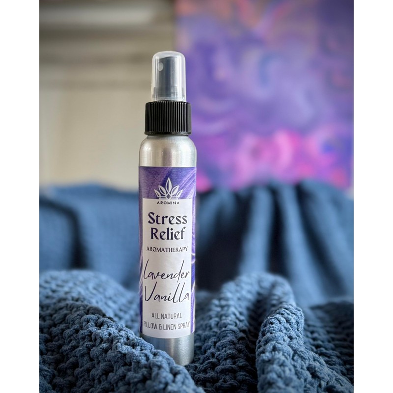 Aromatherapy pillow & linen spray (Lavender Vanilla)