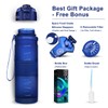 Zorri Sports Water Bottle, BPA-Free, Dark Blue, Size 500 ml