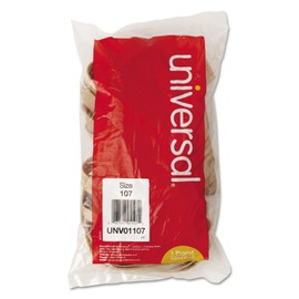 Universal Rubber Bands, Size 107, 7 x 5/8, 40 Bands/1lb Pack (UNV01107)
