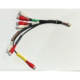 MAS PIONEER DMH-240EX DMH240EX RCA Front/Rear/Sub/Rear Camera In/Rear Monitor Out