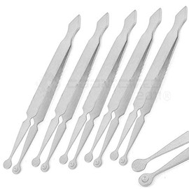OdontoMed2011® Lot of 5 Pieces Bead Ball Holding Tweezers 4 1/2 Piercing Tool ODM
