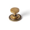 Yanxia Set of 12 Sleek Champagne Bronze Cabinet Knobs Cylindrical