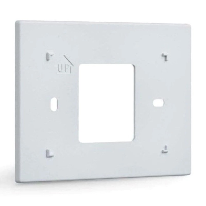 Honeywell Home White HVAC Thermostat Wall Cover Plate Mounting Bracket