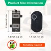 Windspeed 2P Dual Pitch Counter Baseball, Pitch Counter Clicker Black