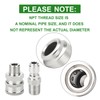 TAISHER 12PCS 304 Stainless Steel Pressure Washer Adapter Kit, Quick