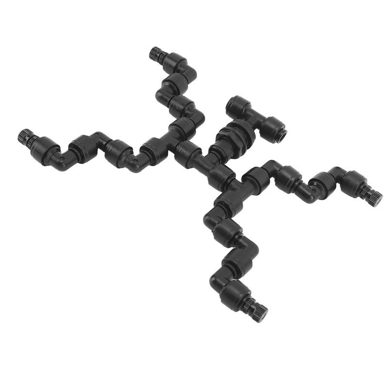 Adjustable Mist Cooling System Nozzle 360 Degree Pets Reptiles Greenhouse