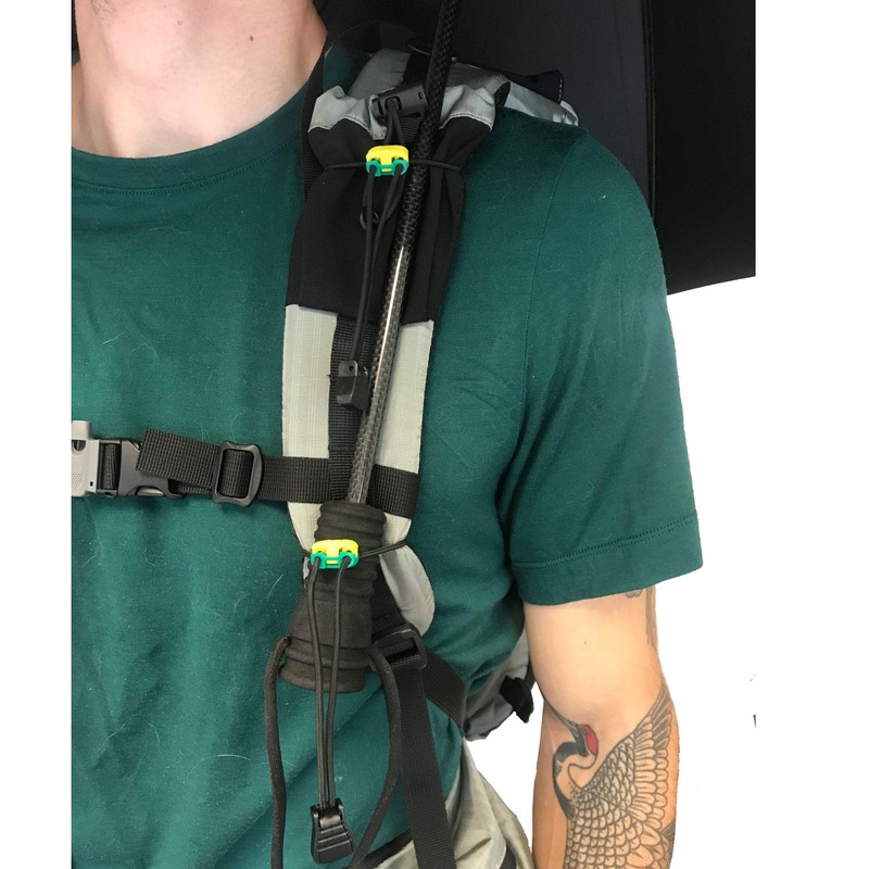 Six Moon Designs Hands-Free Umbrella Kit: Secures a Travel Umbrella