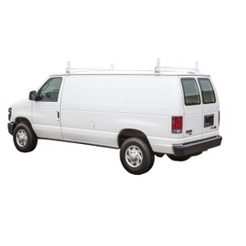 Buyers Products 1501310 Van Ladder Rack White Powder Coated Steel