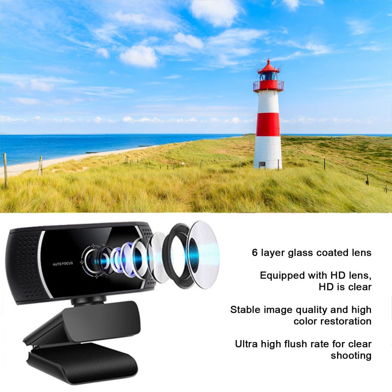 USB Camera 720p Easy Use High Resolution Many Functions Flexible