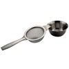 Stainless Steel TEASTRAINER & BOWL 2"Wide 5.1/2" long. GET BREWING!