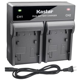 Kastar Fast Dual Charger for Nik EN-EL15 Battery, Nik MH-25 Charger and Nik 1 V1 D500 D600 D610 D750 D800 D800E D810 D810A D850 D7000 D7100 D7200 D7500 Digital Cameras