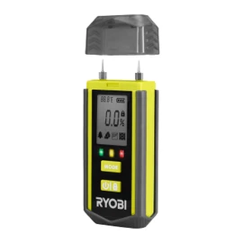 RYOBI Moisture Meter RBPINMM1, Measuring Depth 30 mm, Accuracy of or - 2°, for Testing the Moisture Level of Certain Surfaces and Materials