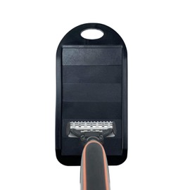 YYHJM Razor Blade Sharpener and Cleaner Shaver Cleaner Tool - Keep the Blade clean and Extend the Life of the Blade- (Black, 4.92INx2.36IN)