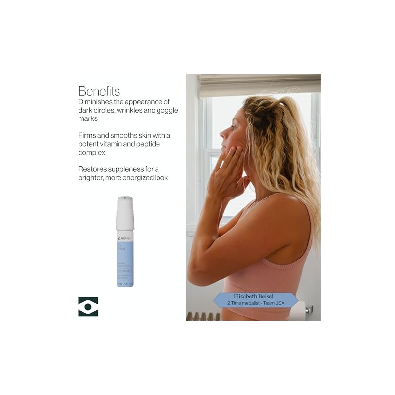 Crema para ojos Goggle de Dermasport para nadadores: humectante con