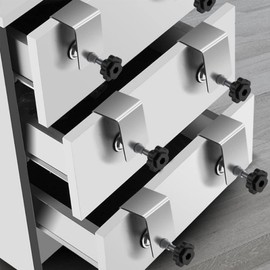 Cabinet Clamps For Installing Cabinets | Drawer Face Clamp Cabinet Hinge Jig,Cabinet Door Mounting Jig, Cabinet Clamps, Cabinet Tools for Most Cabinet Doors