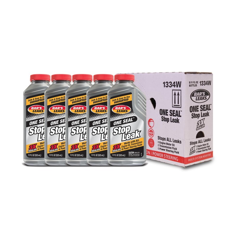 Bar's Leaks 1334-5PK One Seal Stop Leak - 11 oz,