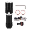 L2 LED Flashlight Torch 100M Diving Waterproof for Camping Stepless