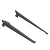 Element System Angle Bracket L = 380 mm Matte Black