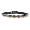 Two Row Pyramid Stud Belt Made In USA Genuine Leather