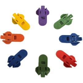 Bayyeskey 8 pcs 6 colors soda can opener Can covers for soda protect fingernails canned protective cover easy tab opener and drink protector protective cover party pack (8 Pcs 6 Colors)