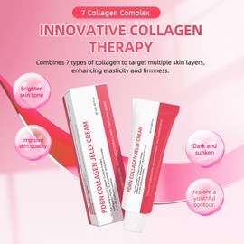 Collagen Jelly Cream -Collagen Face Cream for Deep Hydration, Skin Firming and Refines Skin Texture, Long Lasting Moisture, 50ml