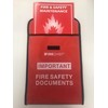 FIRE SAFETY DOCUMENT HOLDER FABRIC COMPLIANT LANDLORD RETAIL HEALTH &