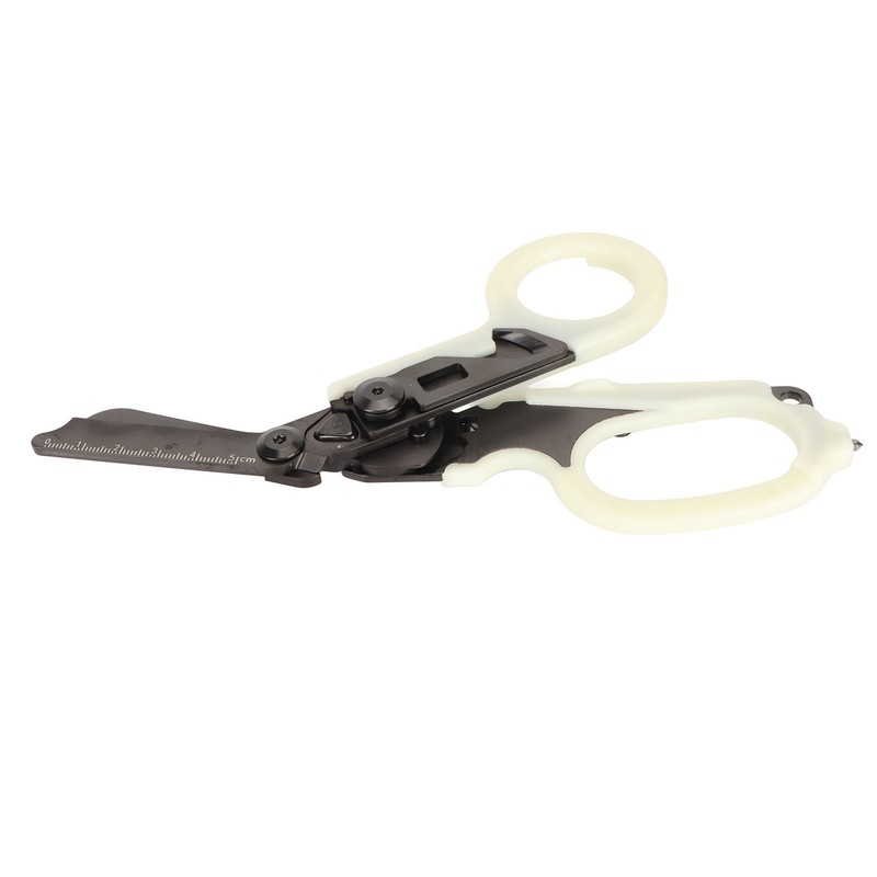 Emergency Response Shears with Glass Breaker Stainless Steel Plastic Luminous