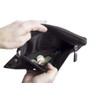 Bank Bag Wallet LEAS in Real Leather Brown - Special