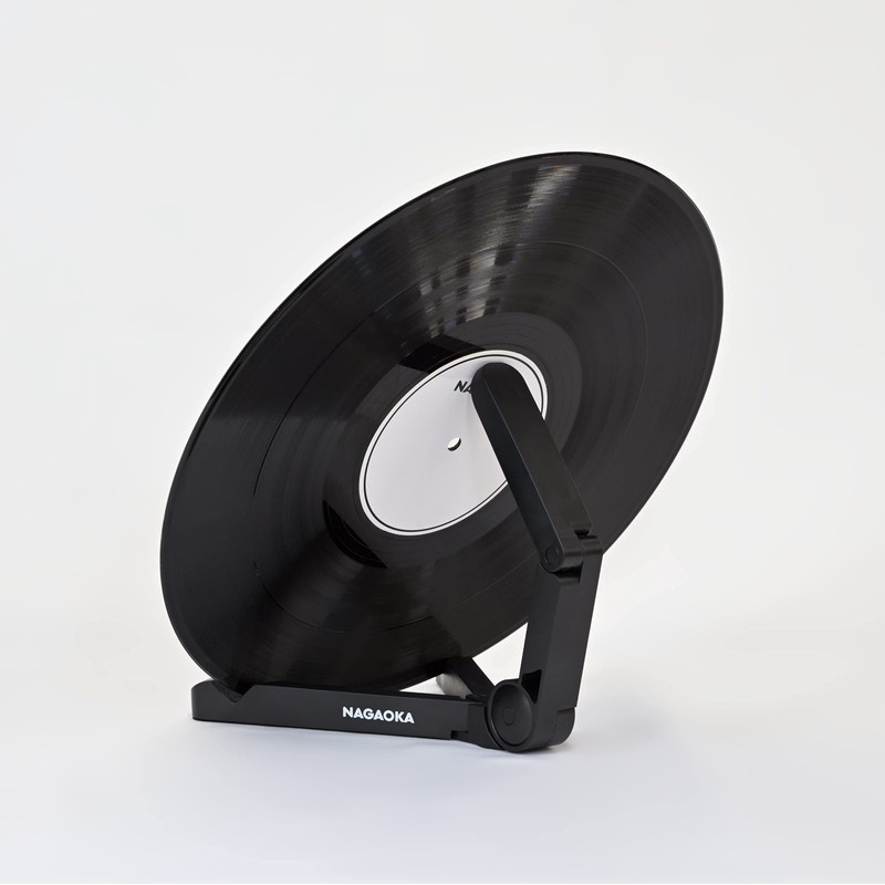 NAGAOKA STL01 Record Stand, LP/EP Compatible, Drying Stand