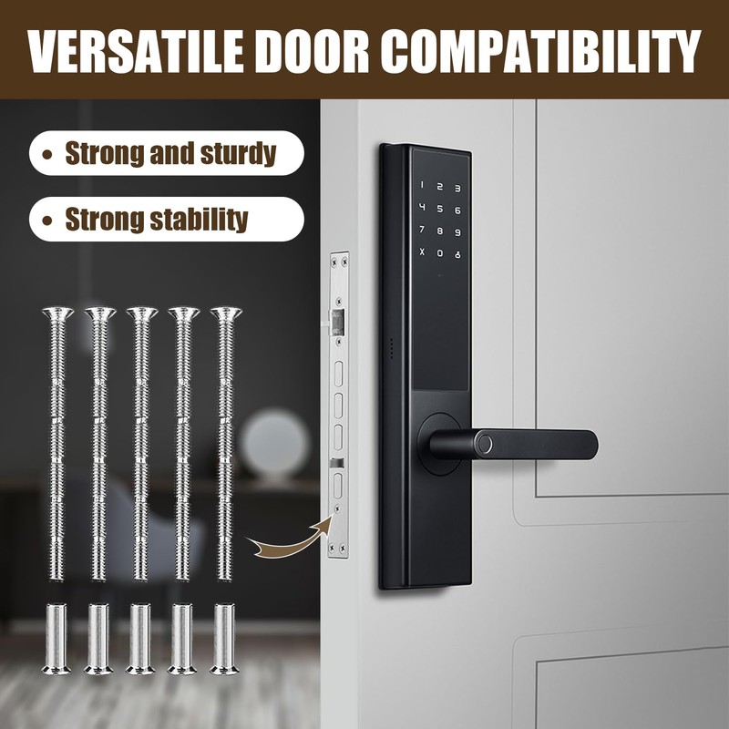 30-Set M3 Nickel-Plated Door Handle Screws – Ultimate Fixing Solution