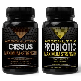Absonutrix Cissus xtreme 1600mg Cissus Quadrangularis + Absonutrix Probiotic Max