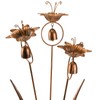WSgift Metal Calla Lilies Flowers with Bells for Outside Yard